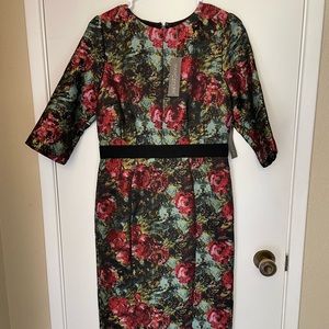 NWT NY&C Eva Mendes Collection Floral Dress Size 6